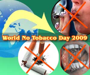 31st May is World No Tobacco Day